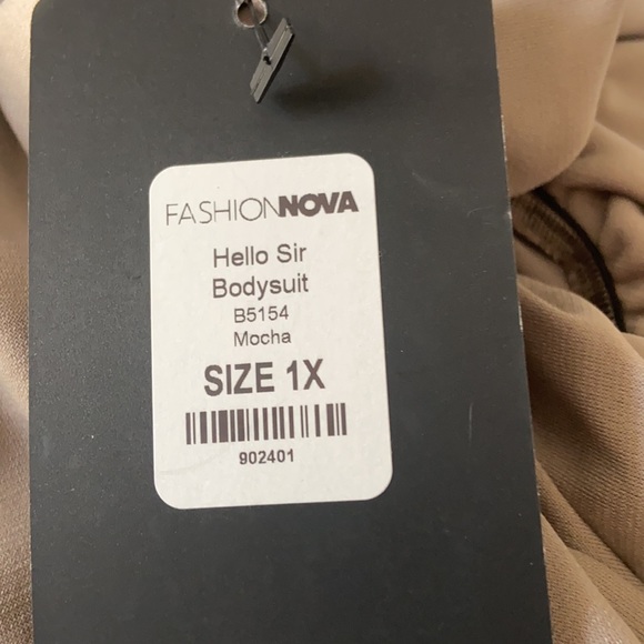 Fashion Nova ex sir bodysuit NWT - Picture 3 of 3